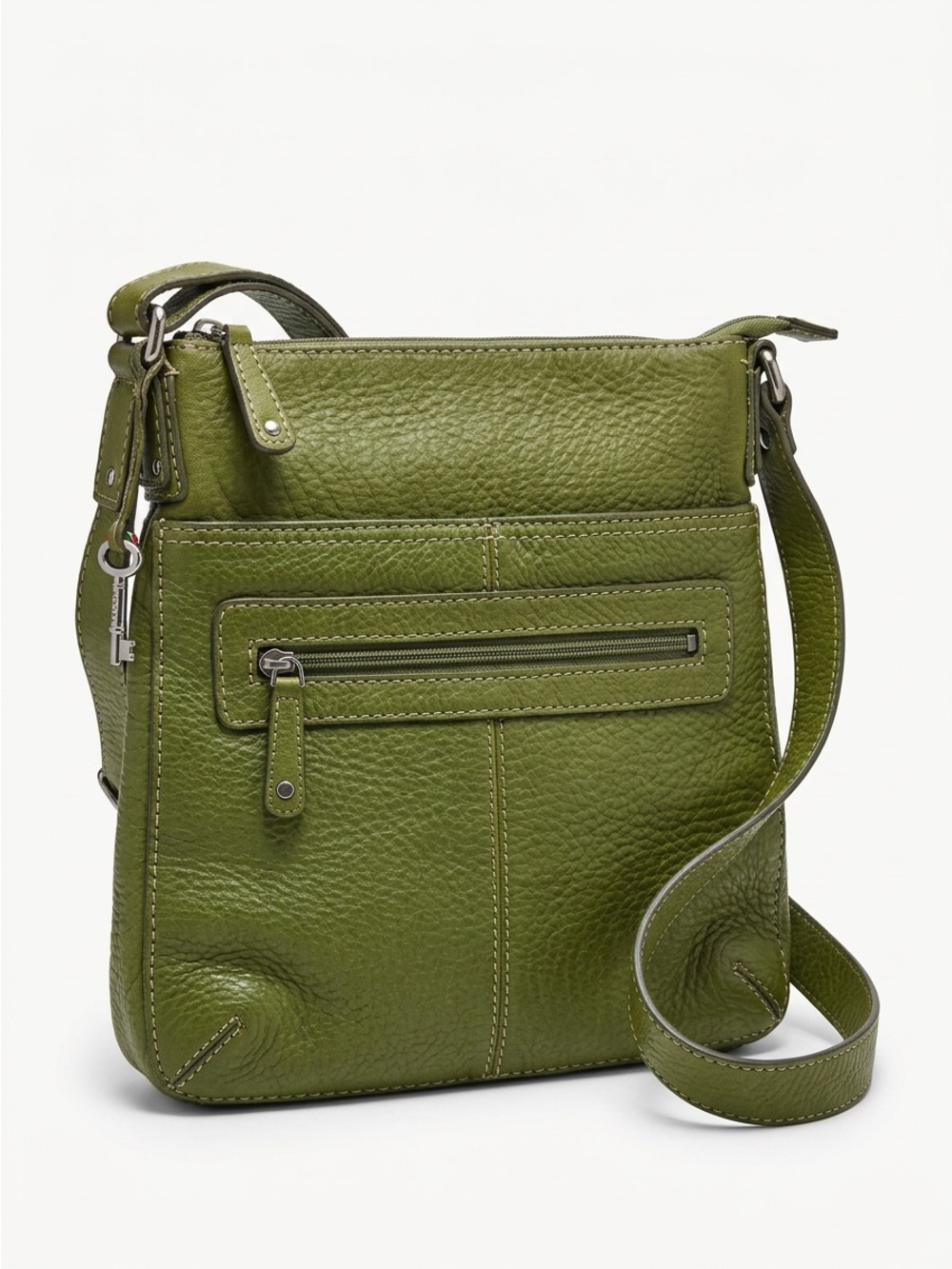 FOSSIL LEATHER SLING BAG